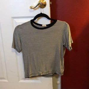 Black and white t shirt